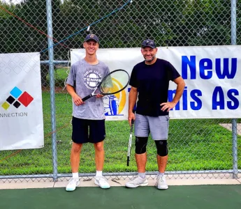 Dorschners take 1st in 26th NUTA Doubles Tournament
